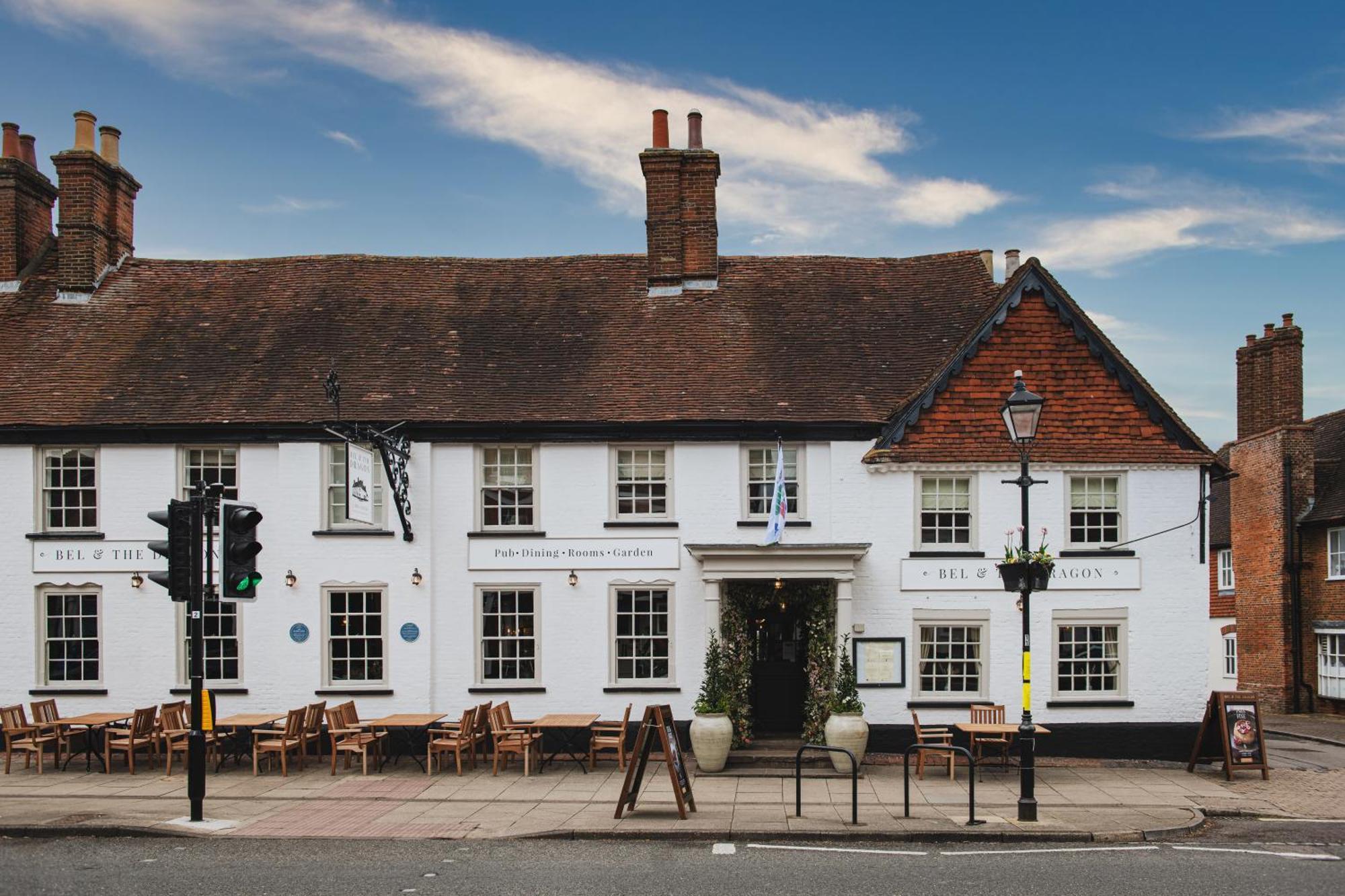 Bel&The Dragon-Odiham Hotel Exterior foto